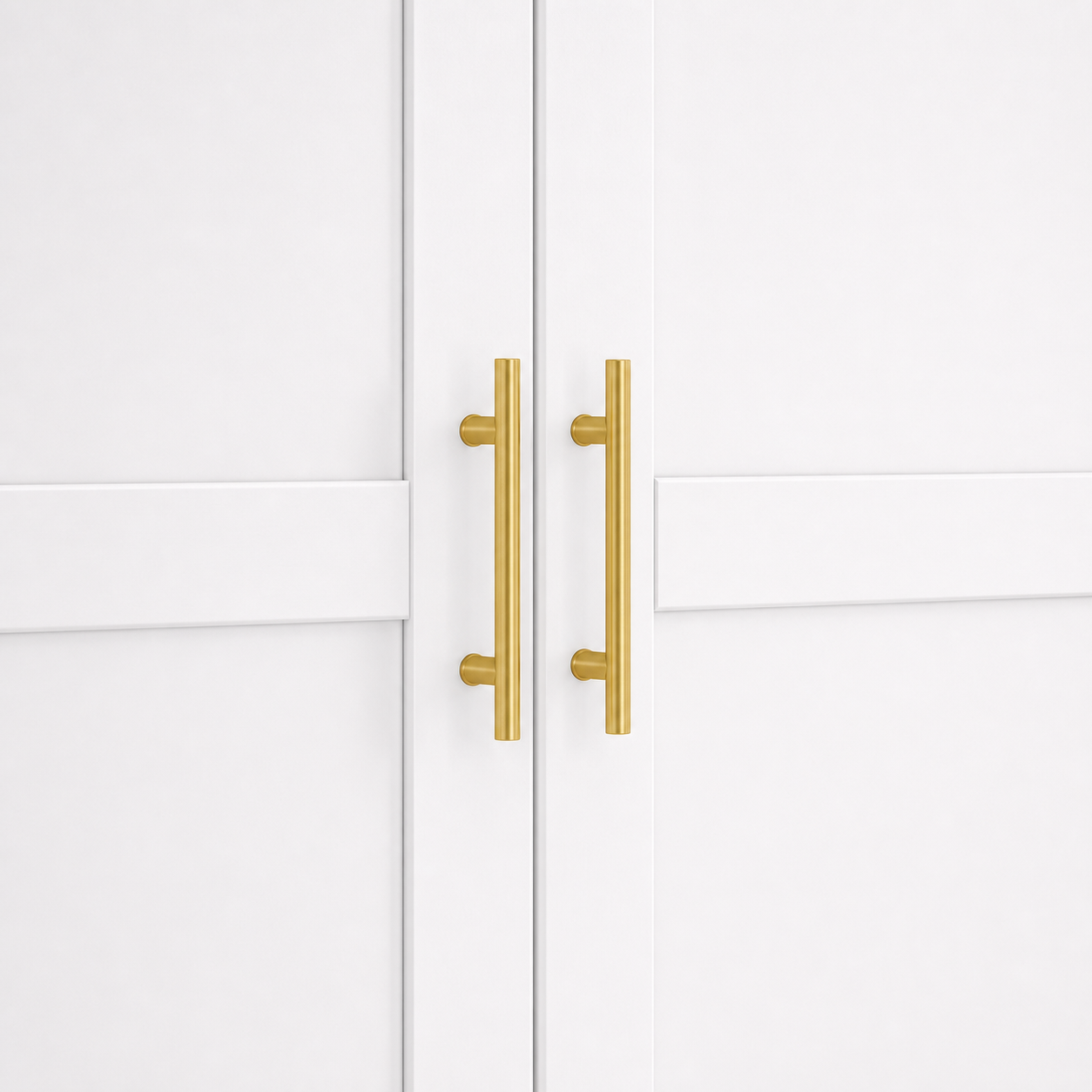 GAIOUS 71" Metal Wardrobe Cabinet with Hanging Rod