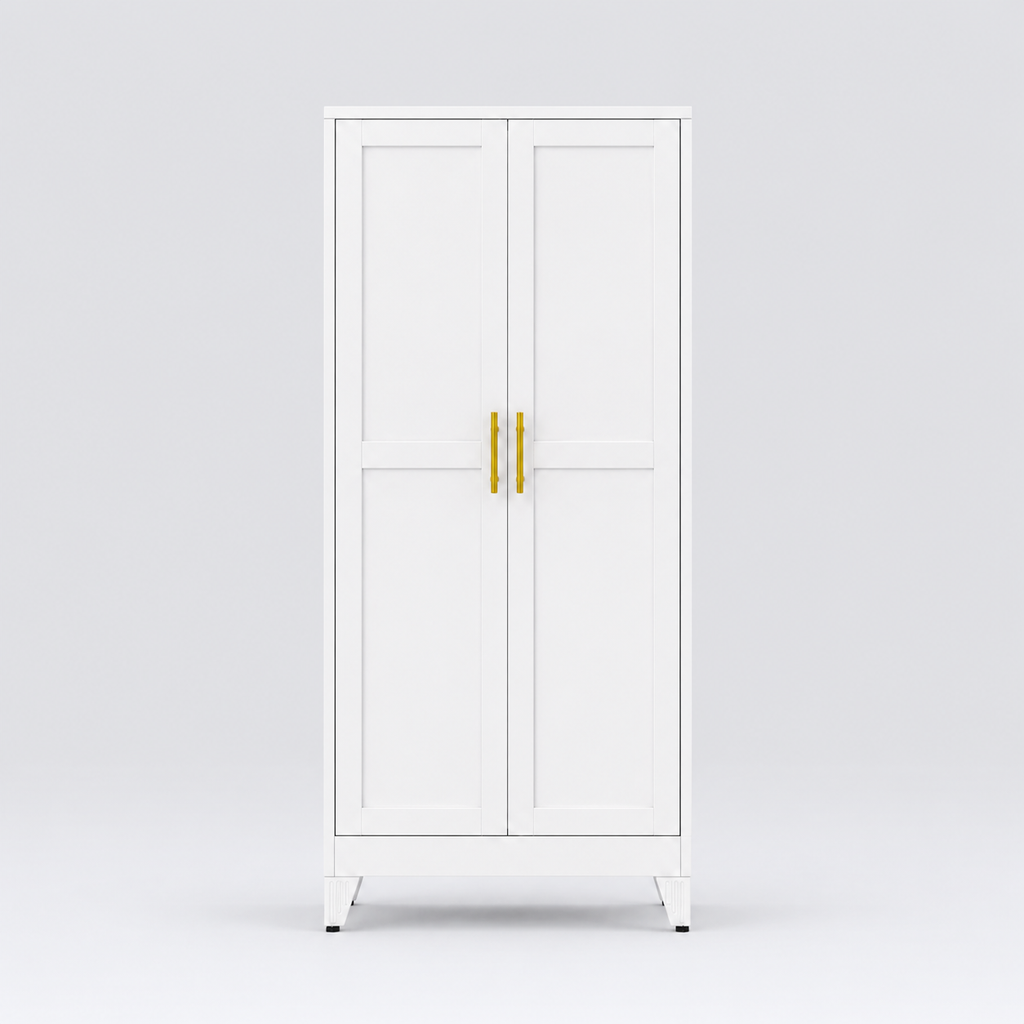 Double-door storage cabinet