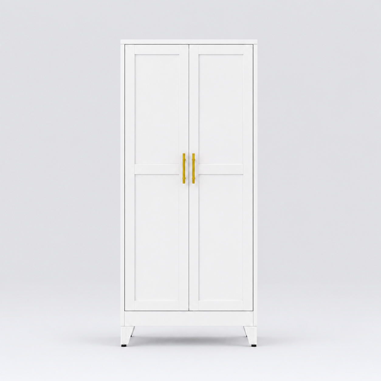 Double-door storage cabinet