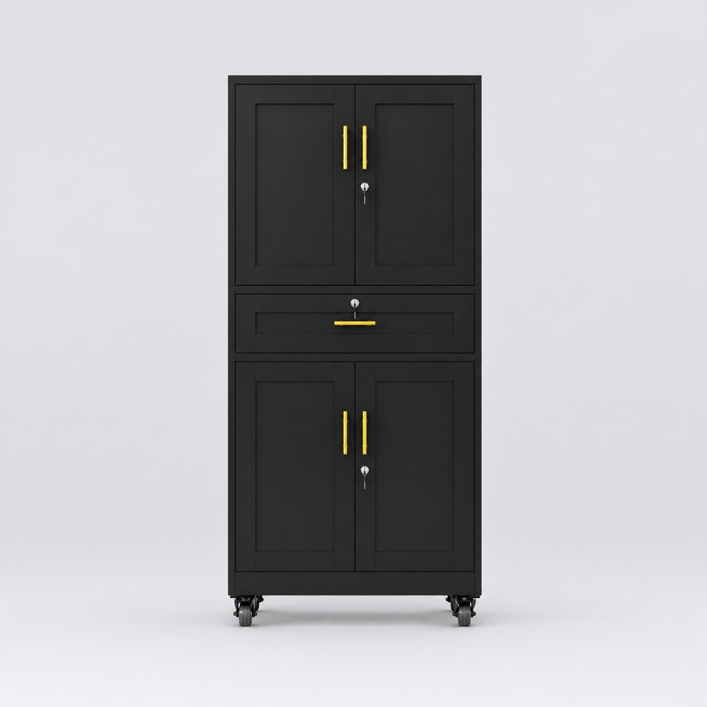 Heavy-Duty Tool Cabinet with Lock