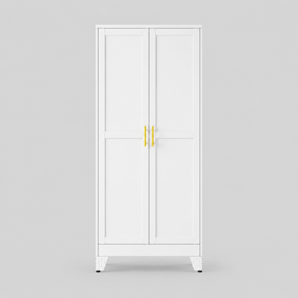 GAIOUS Metal Pantry Cabinet | 2 Doors & Adjustable Shelves | 4 Sizes, Black & White