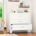 White Aesthetic Modern 5-Drawer Metal Dresser for Bedroom - Large-Capacity Waterproof Storage Cabinet with Rounded Corners, Slim Handles, LED Charging Light, Movable Deep Chest, Instructions Included for Office Use