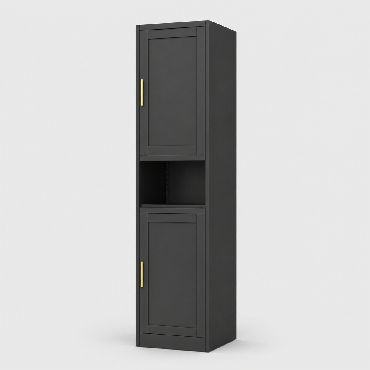 GAIOUS 67" 2-Door Steel Storage Cabinet with Adjustable Shelves – Bathroom & Kitchen Organizer