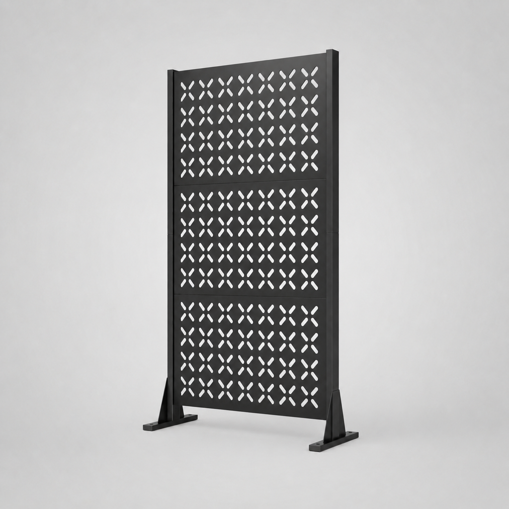 GAIOUS 72" Metal Outdoor Privacy Screen