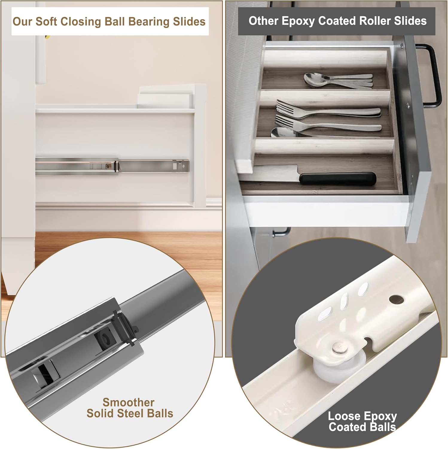 White Aesthetic Modern 5-Drawer Metal Dresser for Bedroom - Large-Capacity Waterproof Storage Cabinet with Rounded Corners, Slim Handles, LED Charging Light, Movable Deep Chest, Instructions Included for Office Use