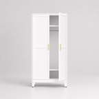 Double-door closet