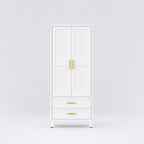 GAIOUS 71" Freestanding Metal Wardrobe Cabinet