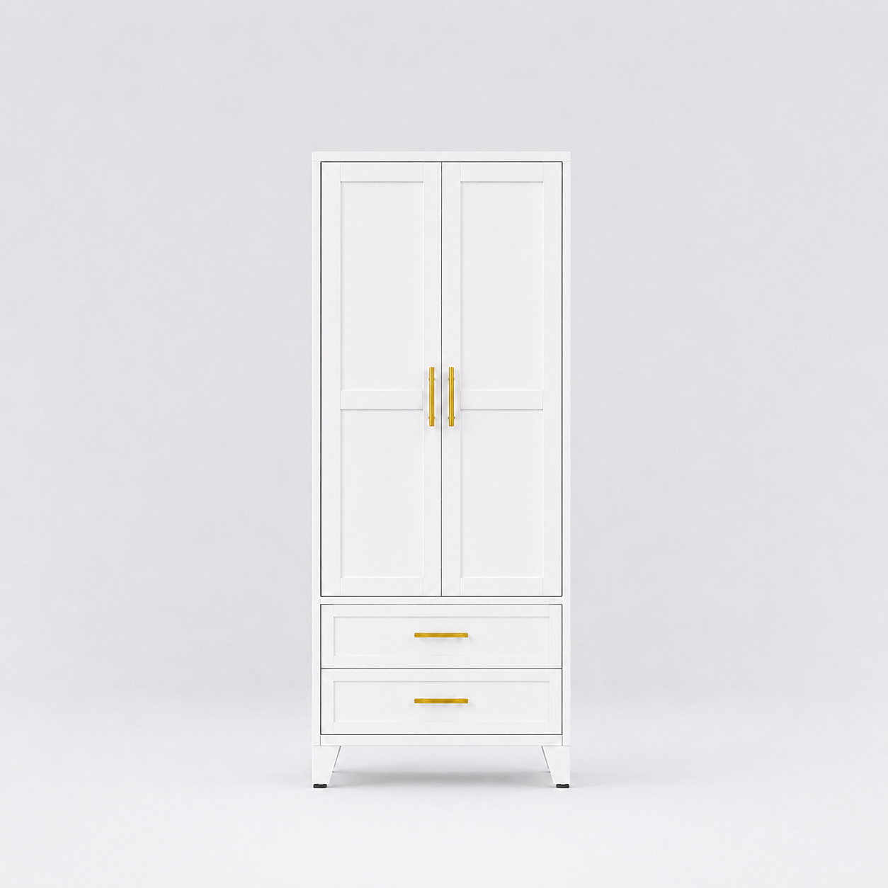 GAIOUS 71" Freestanding Metal Wardrobe Cabinet