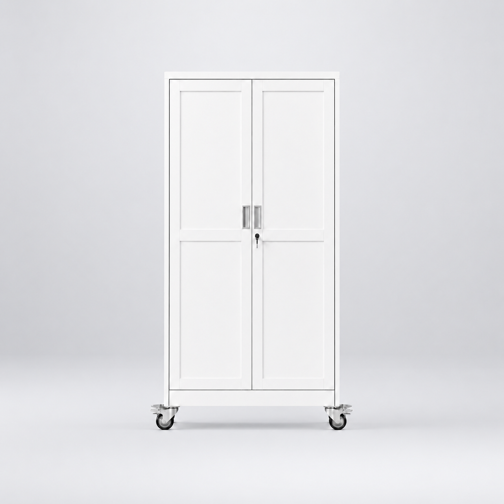 Tool Cabinet with Wheels and Lock